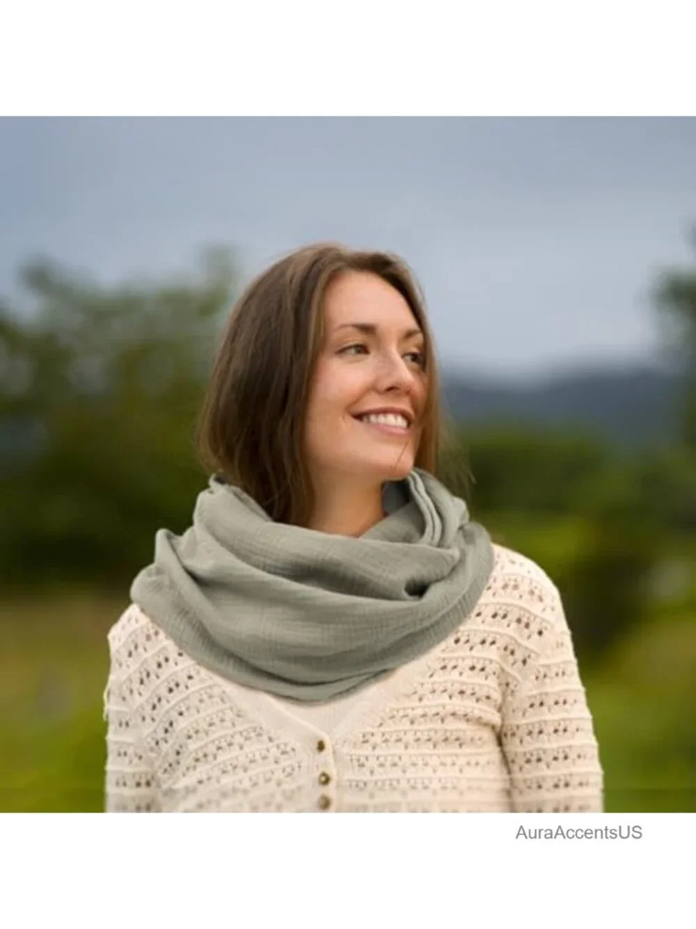 Women Men Hooded Scarf Multifunctional Medieval Linen Cotton Cowl Neck Cape Wrap